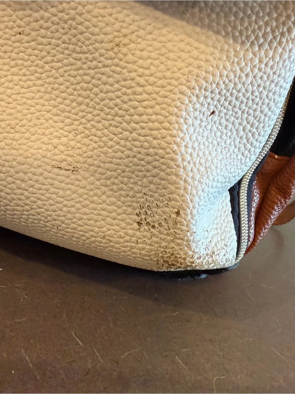 Itzy Ritzy Herringbone Black & Cream Backpack Tote